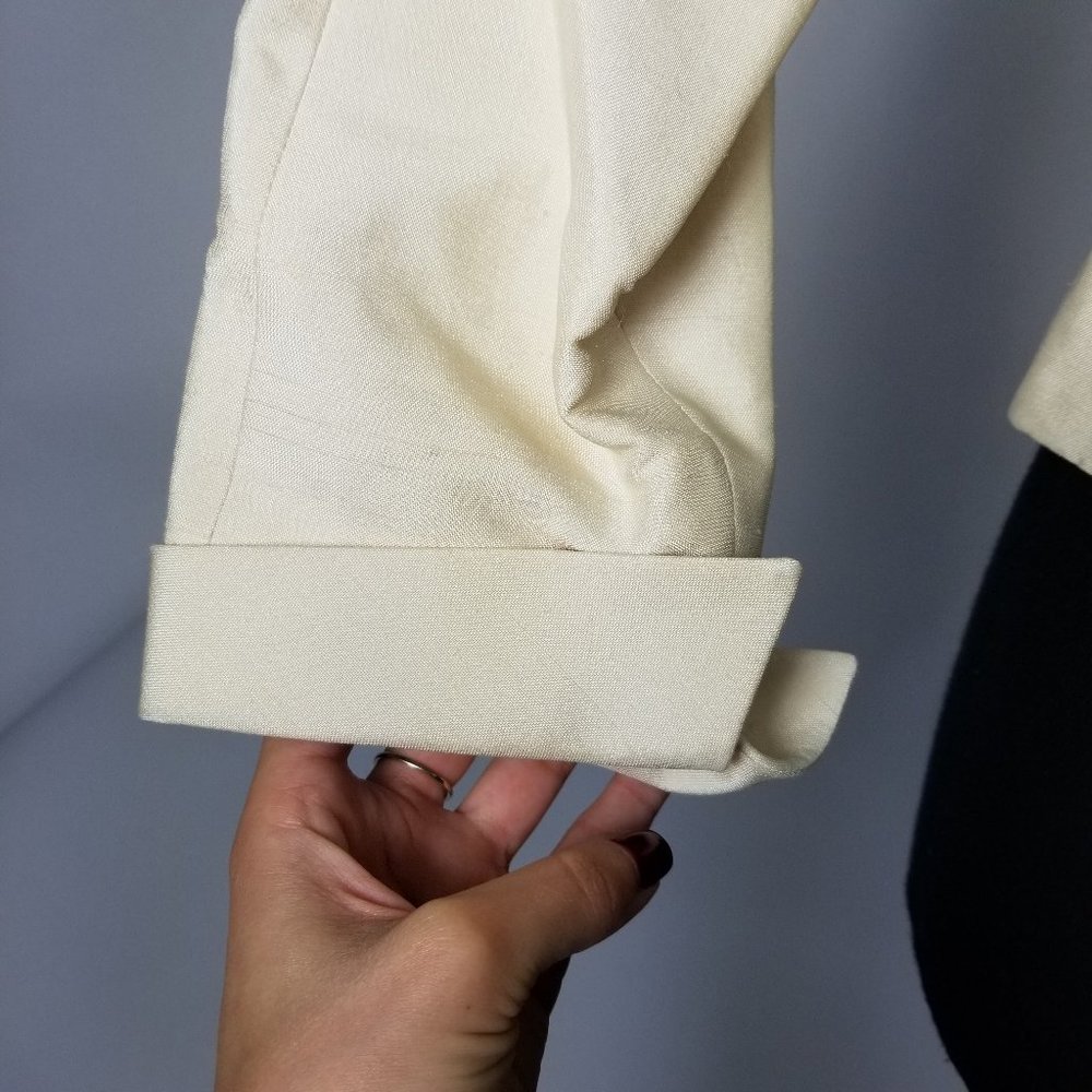 Vintage Yves Saint Laurent Ivory Pant Suit - Picture 5 of 15